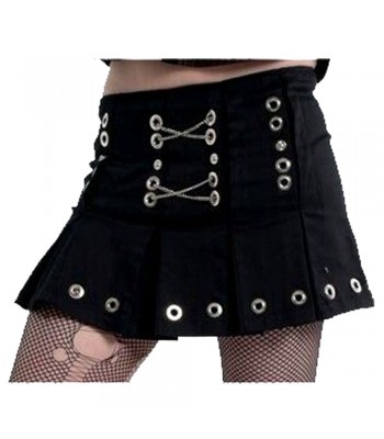 Women Gothic Black Nighty Mini Skirt Punk Dress Skirt Gothic Short